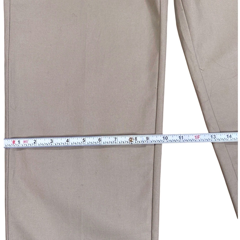 DICKIES Boys Khaki Flat‎ Front Straight Leg Pants Adjustable Waist Size 18H NWT - Picture 5 of 14